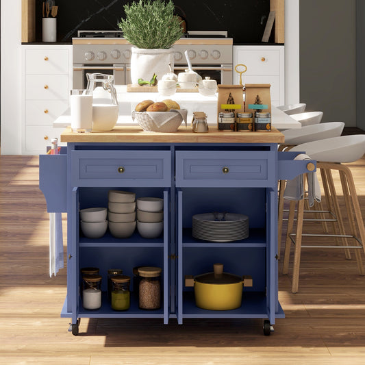 Kitchen Island on Wheels