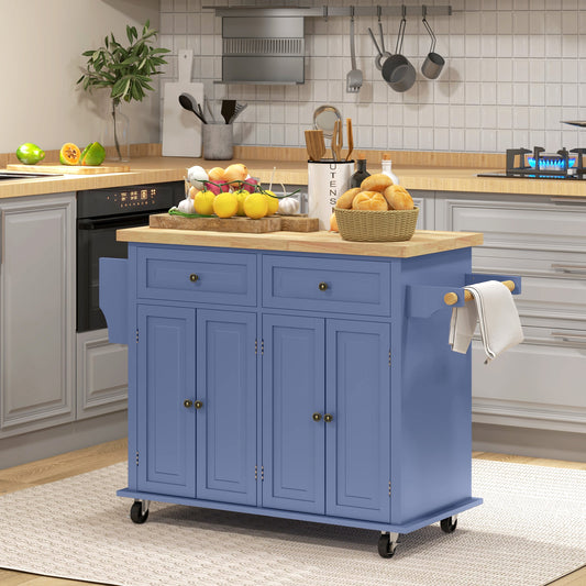 Kitchen Island on Wheels