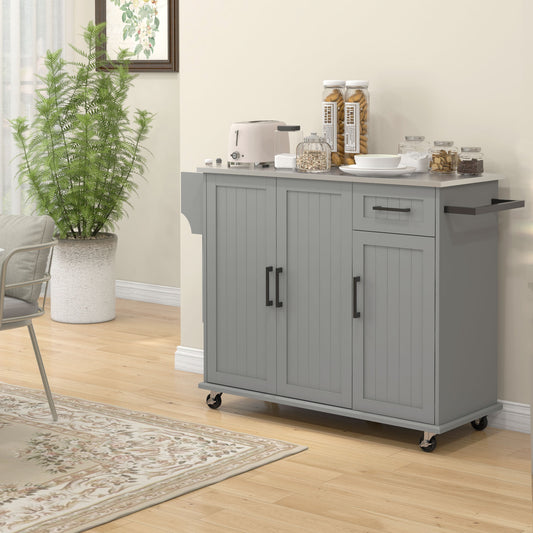 Kitchen Island Cart with Storage